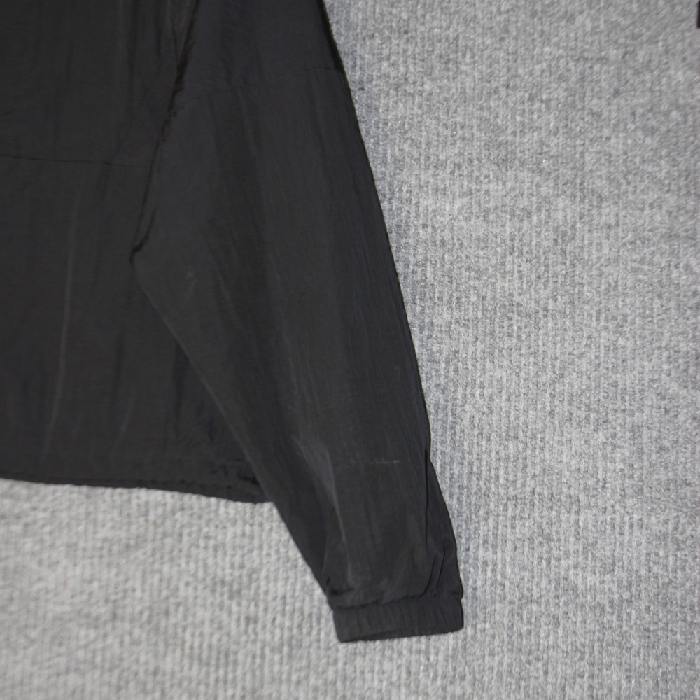 PINK Victoria's Secret Windbreaker Womens XS‎ Black Hooded Full Zip Jacket - Picture 9 of 10